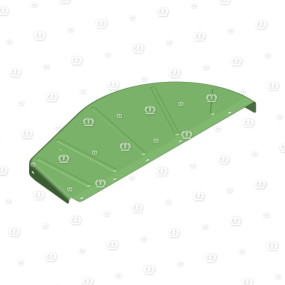 Abdeckblech Oben, links Krone