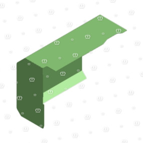 Schutz Klappbar, links Krone