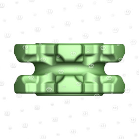 Nusskettenrad 10×31, Z=6, B=45 Krone