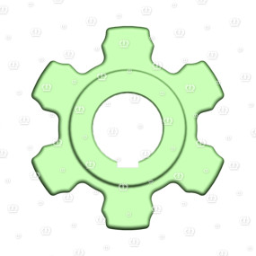Nusskettenrad 10×31, Z=6, B=45 Krone