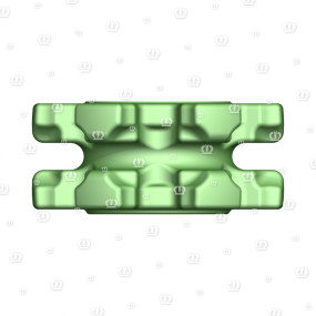 Nusskettenrad 10×31, Z=6, B=45 Krone