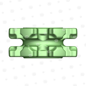 Nusskettenrad 10×31, Z=6, B=45 Krone