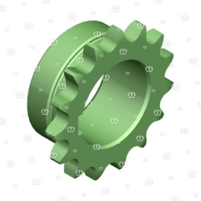 Kettenrad 3/4", Z=15, B=55 Krone 200686180