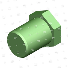 6-Kt-Welle Niederhalterrolle Krone 201013230