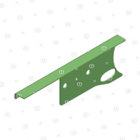 Abdeckung Lagerhalter Re. Krone 202351730