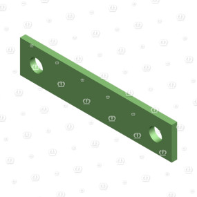 Distanzplatte Krone