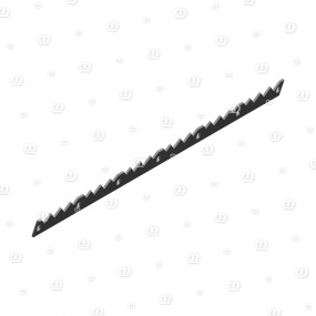 Zackenleiste Lg.=740 Krone