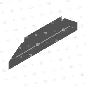 Kunststofftuch Hinten, Front Krone 2320231