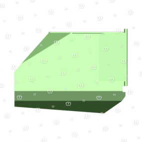 Schwadblech rechts Krone