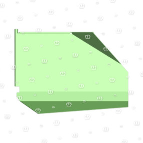 Schwadblech rechts Krone