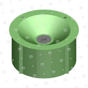 Schwadtrommel D=588 Krone