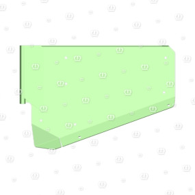 Schwadklappe, rechts Krone