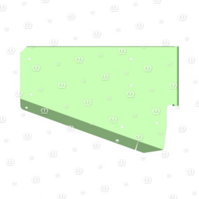 Schwadklappe, rechts Krone