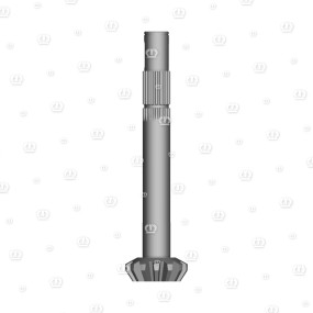 Ritzelwelle 14-26 Z=14 M=6 Krone