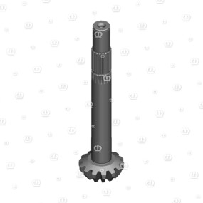 Ritzelwelle 14-26 Z=14 M=6 Krone