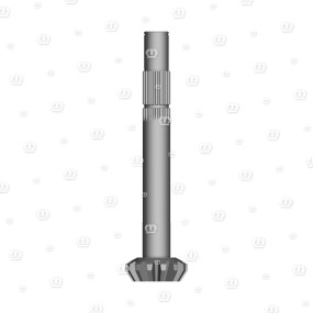 Ritzelwelle 14-26 Z=14 M=6 Krone