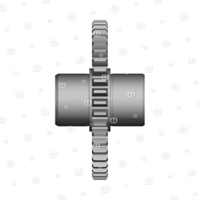 Stirnrad M=3,25 Z=45 Krone
