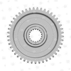 Stirnrad M=3,25 Z=45 Krone