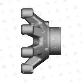 Klauenkupplung Z=8 Krone