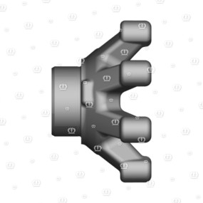 Klauenkupplung Z=8 Krone