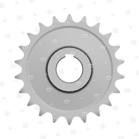 Kettenrad 1″ Z=22 Krone