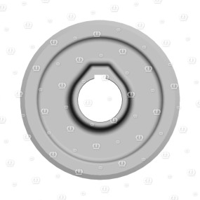 Kettenrad 23 Z. 1″ 55 B. Krone