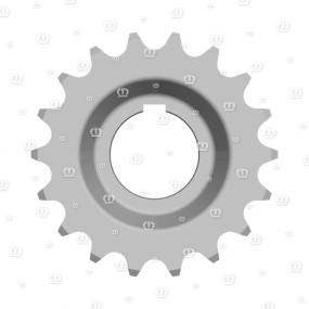 Kettenrad 1″ Z=18 55Mm Krone