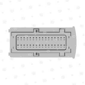 Stecker 16-P Bu Schwarz Krone