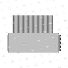 Stecker 16-P Bu Schwarz Krone