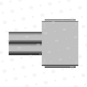 Stecker 16-P Bu Schwarz Krone