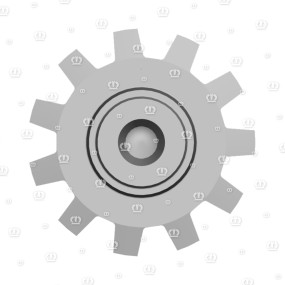 Ritzelwelle Z=11 Krone