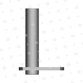 Bolzen 25X124 Krone