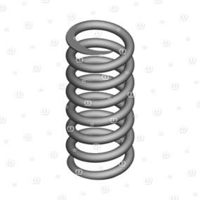 Druckfeder 2,5X15,5X40 Krone 4921192