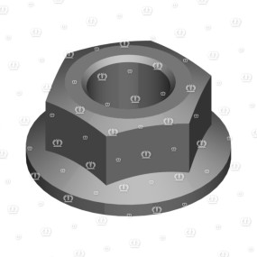 Tensiripmutter M 14X1,5 Krone