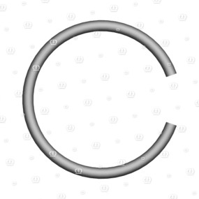 Sprengring B 38X2,5 7993 Krone