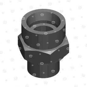Einschraubstutzen L 18 / 3/4" 16 Unf F Krone 9199201