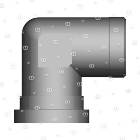 Sae-Flanschadapter 90 Grad Krone