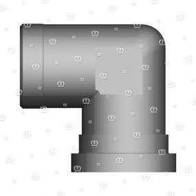 Sae-Flanschadapter 90 Grad Krone