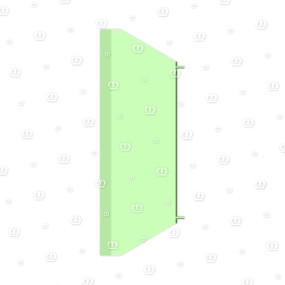 Schmutzabweisblech Krone