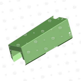 Abdeckung Hydraulik links Krone