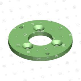 Adapterplatte Schleifring Krone 201102641