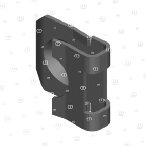 Blechmutter C-Clip Krone