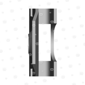 Blechmutter C-Clip Krone