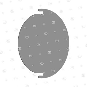 Verschlussplatte Krone