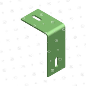 Halter Frontschutz mitte Krone 2331051