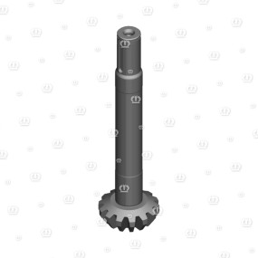 Ritzelwelle Z=14 M=6 Krone