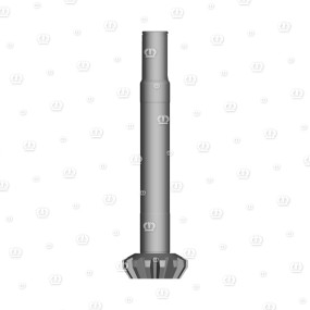 Ritzelwelle Z=14 M=6 Krone