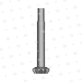 Ritzelwelle Z=14 M=6 Krone