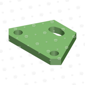 Halteblech Krone 2582220