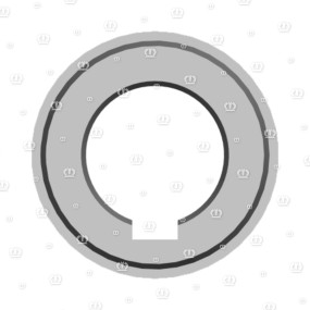 Distanzhuelse Rd=60X133 Krone